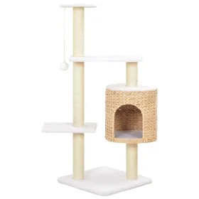 Rascador para gatos de hierba marina con poste de sisal de vidaXL, Mobiliario para gatos - Ref: Foro24-170733, Precio: 83,24 ...