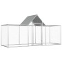 Gallinero acero galvanizado 3x1x1,5 m de vidaXL, Jaulas y habitáculos para animales pequeños - Ref: Foro24-144559, Precio: 19...