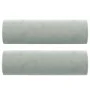 Sofá de 2 plazas con cojines terciopelo gris claro 140 cm de , Sofás - Ref: Foro24-3200881, Precio: 190,03 €, Descuento: %