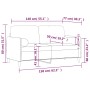 Sofá de 2 plazas con cojines terciopelo gris claro 140 cm de , Sofás - Ref: Foro24-3200881, Precio: 191,91 €, Descuento: %