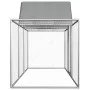 Galvanized steel chicken coop 3x1x1.5 m by vidaXL, Cages and habitats for small animals - Ref: Foro24-144559, Price: 191,28 €...