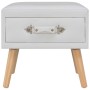Mesita de noche blanco 40x35x40 cm cuero sintético de vidaXL, Mesitas de noche - Ref: Foro24-247536, Precio: 53,89 €, Descuen...