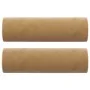 Sofá de 2 plazas con cojines terciopelo marrón 140 cm de , Sofás - Ref: Foro24-3200888, Precio: 226,04 €, Descuento: %
