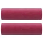 Sofá de 3 plazas con cojines terciopelo rojo tinto 180 cm de , Sofás - Ref: Foro24-3200895, Precio: 269,18 €, Descuento: %