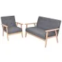 Set aus 2-teiligen Stoffsofas in dunkelgrauer Farbe von , Sofas - Ref: Foro24-274923, Preis: 376,87 €, Rabatt: %