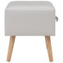 Mesita de noche blanco 40x35x40 cm cuero sintético de vidaXL, Mesitas de noche - Ref: Foro24-247536, Precio: 53,89 €, Descuen...