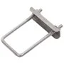 Conector en U para postes de valla 25 sets 60x40 mm de vidaXL, Accesorios para rejas y vallas - Ref: Foro24-144504, Precio: 4...