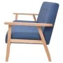 Juego de sofás de 3 piezas tela azul de , Sofás - Ref: Foro24-279146, Precio: 588,06 €, Descuento: %