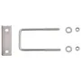 U connector for fence posts 25 sets 60x40 mm by vidaXL, Accessories for gates and fences - Ref: Foro24-144504, Price: 40,79 €...