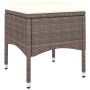 Juego de silla de jardín y taburete 4 piezas ratán PE marrón de , Sillas de jardín - Ref: Foro24-310613, Precio: 201,86 €, De...