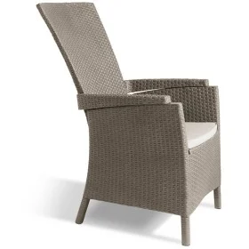 Keter Silla de jardín reclinable Vermont capuchino 238449 by , Garden chairs - Ref: Foro24-420019, Price: 109,90 €, Discount: %