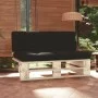 Sofá central de palets para jardín madera pino impregnada de , Sofás modulares de exterior - Ref: Foro24-3066536, Precio: 123...