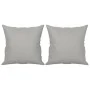 Sofá de 3 plazas con cojines tela microfibra gris claro 180 cm de , Sofás - Ref: Foro24-3200978, Precio: 347,29 €, Descuento: %