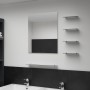 Espejo de pared con 5 estantes plateado 50x60 cm de vidaXL, Espejos - Ref: Foro24-249444, Precio: 36,38 €, Descuento: %