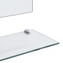 Espejo de pared con 5 estantes plateado 50x60 cm de vidaXL, Espejos - Ref: Foro24-249444, Precio: 36,38 €, Descuento: %