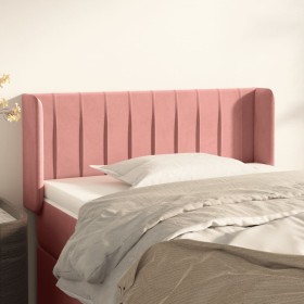 Cabecero de terciopelo rosa 83x16x78/88 cm de , Cabeceros y pies de cama - Ref: Foro24-3119041, Precio: 44,64 €, Descuento: %