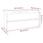 Mueble de baño con lavabo madera contrachapada roble ahumado de , Tocadores de baño - Ref: Foro24-3152885, Precio: 306,69 €, ...