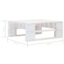 Muebles de palés 6 pzas y cojines madera pino impregnada blanco de , Conjuntos de jardín - Ref: Foro24-3067002, Precio: 669,3...