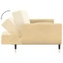 2-Sitzer-Schlafsofa mit zwei cremefarbenen Samtkissen von , Sofas - Ref: Foro24-337591, Preis: 299,09 €, Rabatt: %