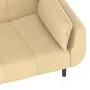 2-Sitzer-Schlafsofa mit zwei cremefarbenen Samtkissen von , Sofas - Ref: Foro24-337591, Preis: 299,09 €, Rabatt: %