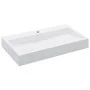 Lavabo 80x46x11 cm resina mineral/mármol blanco de vidaXL, Lavabos - Ref: Foro24-144065, Precio: 247,59 €, Descuento: %