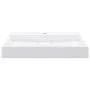 Lavabo 80x46x11 cm resina mineral/mármol blanco de vidaXL, Lavabos - Ref: Foro24-144065, Precio: 247,59 €, Descuento: %