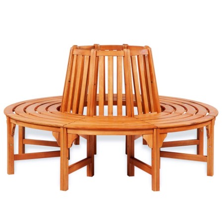 Banco de árbol de madera Ø 160 cm de , Bancos de jardín - Ref: Foro24-41777, Precio: 440,75 €, Descuento: %