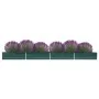 Grünes Blumenbeet aus verzinktem Stahl 600x80x45 cm von , Töpfe und Pflanzgefäße - Ref: Foro24-47073, Preis: 115,47 €, Rabatt: %