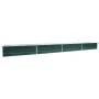 Grünes Blumenbeet aus verzinktem Stahl 600x80x45 cm von , Töpfe und Pflanzgefäße - Ref: Foro24-47073, Preis: 115,47 €, Rabatt: %