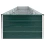 Grünes Blumenbeet aus verzinktem Stahl 600x80x45 cm von , Töpfe und Pflanzgefäße - Ref: Foro24-47073, Preis: 115,47 €, Rabatt: %