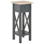Black wooden side table 27x27x65.5 cm by , Side tables - Ref: Foro24-280059, Price: 69,03 €, Discount: %