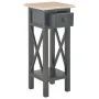 Black wooden side table 27x27x65.5 cm by , Side tables - Ref: Foro24-280059, Price: 69,03 €, Discount: %