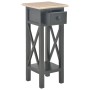 Mesa auxiliar de madera negro 27x27x65,5 cm de , Mesas auxiliares - Ref: Foro24-280059, Precio: 70,12 €, Descuento: %
