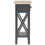 Mesa auxiliar de madera negro 27x27x65,5 cm de , Mesas auxiliares - Ref: Foro24-280059, Precio: 70,12 €, Descuento: %