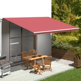 Tela de repuesto para toldo rojo burdeos 5x3,5 m de , Toldos - Ref: Foro24-311972, Precio: 94,99 €, Descuento: %