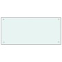Protección salpicaduras cocina vidrio templado blanco 90x40 cm de vidaXL, Herramientas y utensilios de cocina - Ref: Foro24-2...