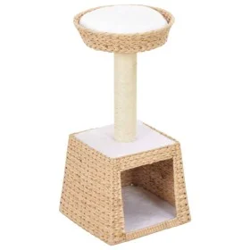 Rascador para gatos de hierba marina con poste de sisal de vidaXL, Mobiliario para gatos - Ref: Foro24-170731, Precio: 52,59 ...