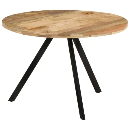 Solid mango wood dining table 110x75 cm by , Kitchen and dining tables - Ref: Foro24-338476, Price: 220,60 €, Discount: %