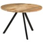 Mesa de comedor madera maciza de mango 110x75 cm de , Mesas de cocina y de comedor - Ref: Foro24-338476, Precio: 201,43 €, De...