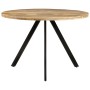 Mesa de comedor madera maciza de mango 110x75 cm de , Mesas de cocina y de comedor - Ref: Foro24-338476, Precio: 201,43 €, De...