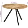 Mesa de comedor madera maciza de mango 110x75 cm de , Mesas de cocina y de comedor - Ref: Foro24-338476, Precio: 220,60 €, De...