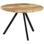 Solid mango wood dining table 110x75 cm by , Kitchen and dining tables - Ref: Foro24-338476, Price: 220,60 €, Discount: %