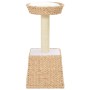 Rascador para gatos de hierba marina con poste de sisal de vidaXL, Mobiliario para gatos - Ref: Foro24-170731, Precio: 53,39 ...