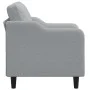 Sillón de tela gris claro 60 cm de , Sofás - Ref: Foro24-359343, Precio: 188,63 €, Descuento: %