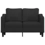 Sofá de 2 plazas de tela negro 120 cm de , Sofás - Ref: Foro24-359355, Precio: 214,15 €, Descuento: %
