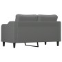 Sofá de 2 plazas de tela gris oscuro 140 cm de , Sofás - Ref: Foro24-359360, Precio: 207,52 €, Descuento: %