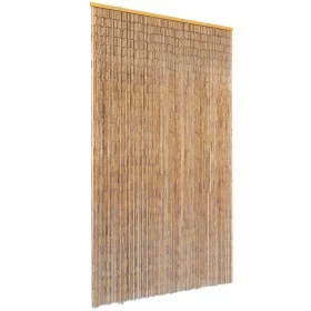 Cortina de bambú para puerta contra insectos 120x220 cm de , Mosquiteras para ventanas - Ref: Foro24-43724, Precio: 62,27 €, ...