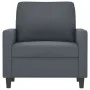 Sillón de terciopelo gris oscuro 60 cm de , Sofás - Ref: Foro24-359180, Precio: 136,97 €, Descuento: %