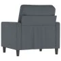 Sillón de terciopelo gris oscuro 60 cm de , Sofás - Ref: Foro24-359180, Precio: 136,97 €, Descuento: %