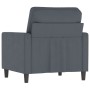 Sillón de terciopelo gris oscuro 60 cm de , Sofás - Ref: Foro24-359180, Precio: 131,48 €, Descuento: %